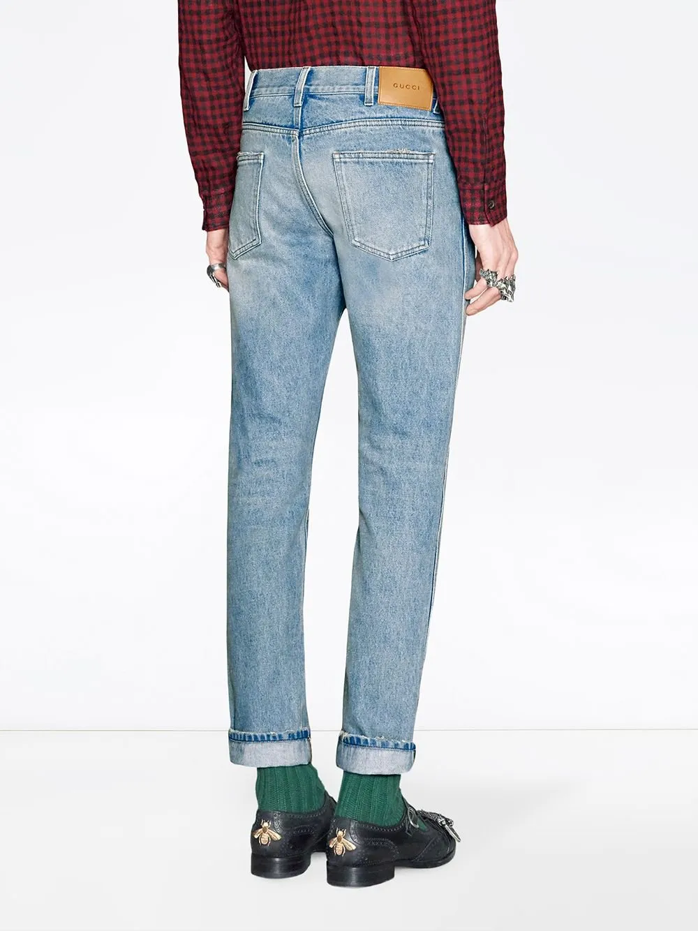 Tapered jeans