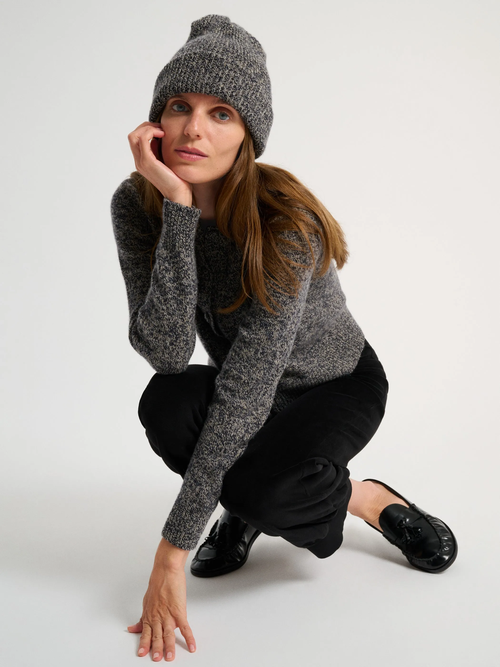 The Bebe Beanie in Cashmere