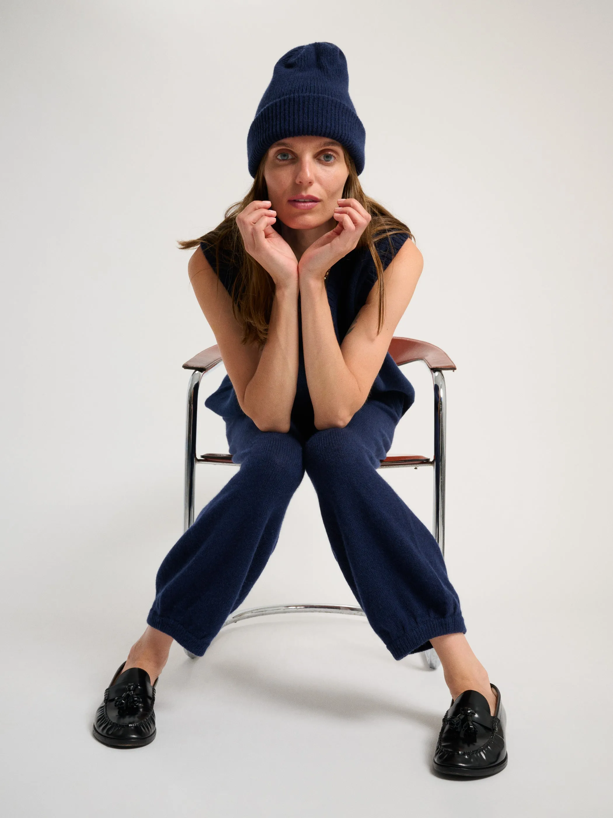 The Bebe Beanie in Cashmere