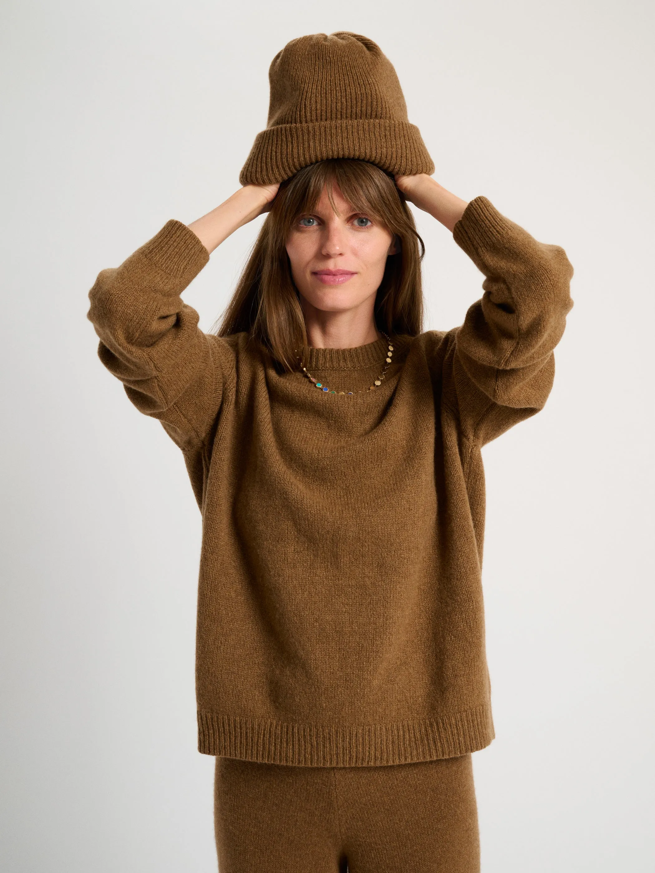 The Bebe Beanie in Cashmere
