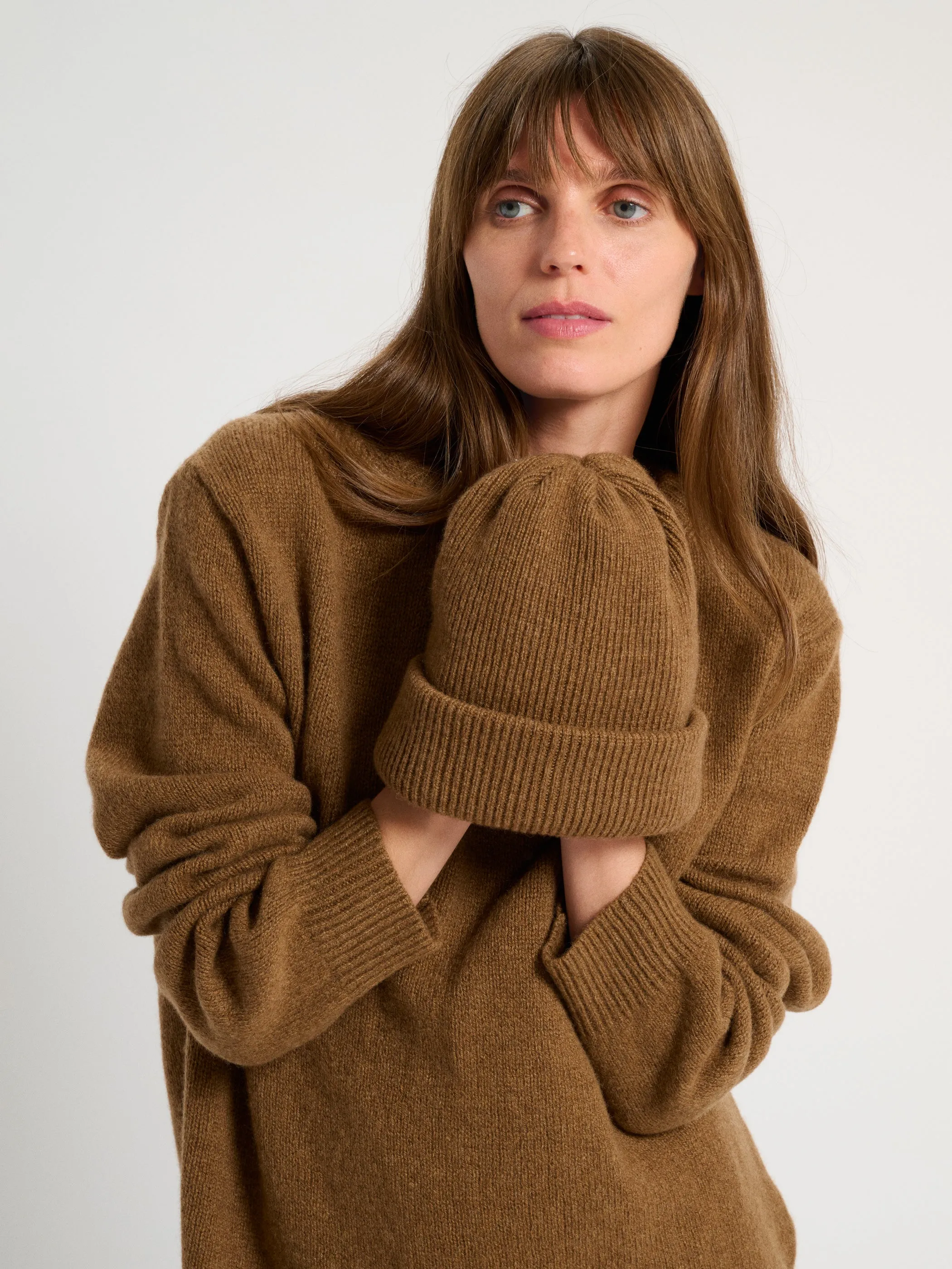 The Bebe Beanie in Cashmere