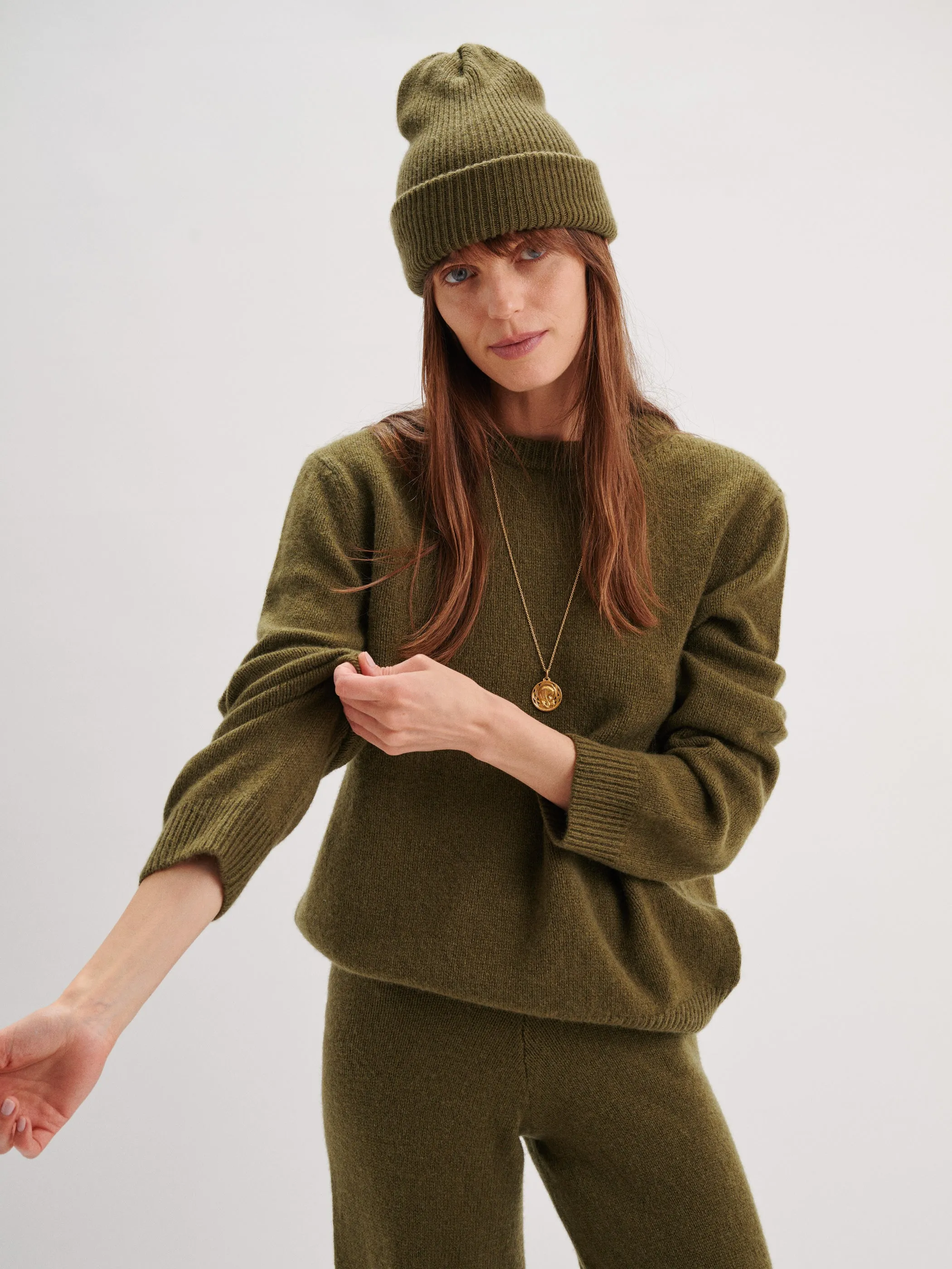 The Bebe Beanie in Cashmere