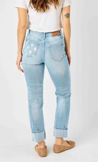 The Freedom- Judy Blue Boyfriend Jean