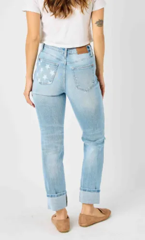 The Freedom- Judy Blue Boyfriend Jean
