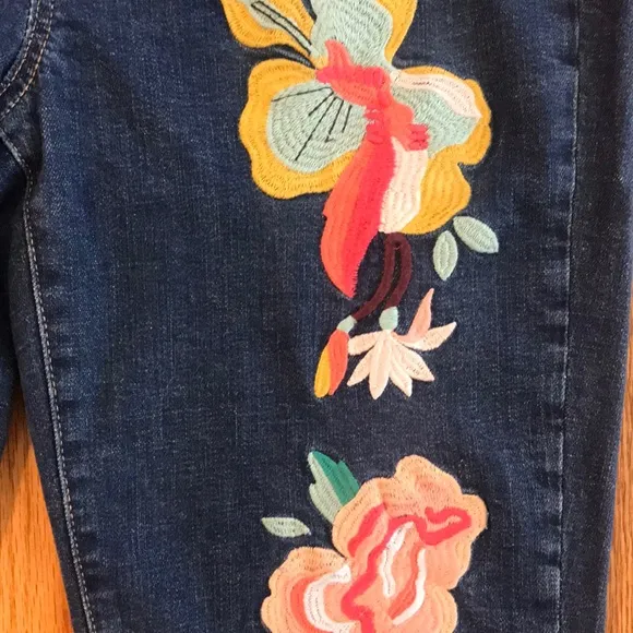 Tommy Hilfiger Embroidered Boyfriend Jeans