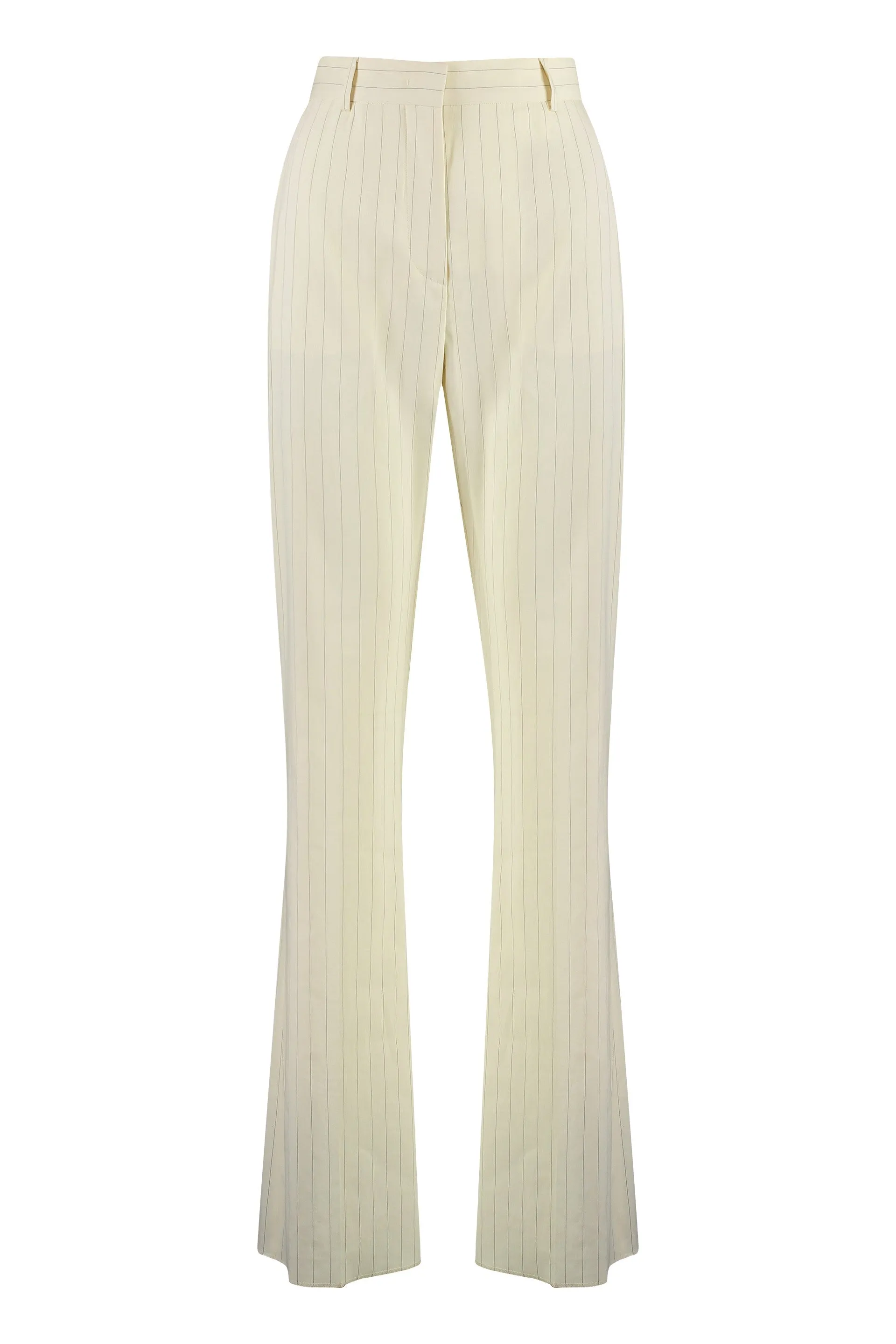Tritone pinstriped trousers
