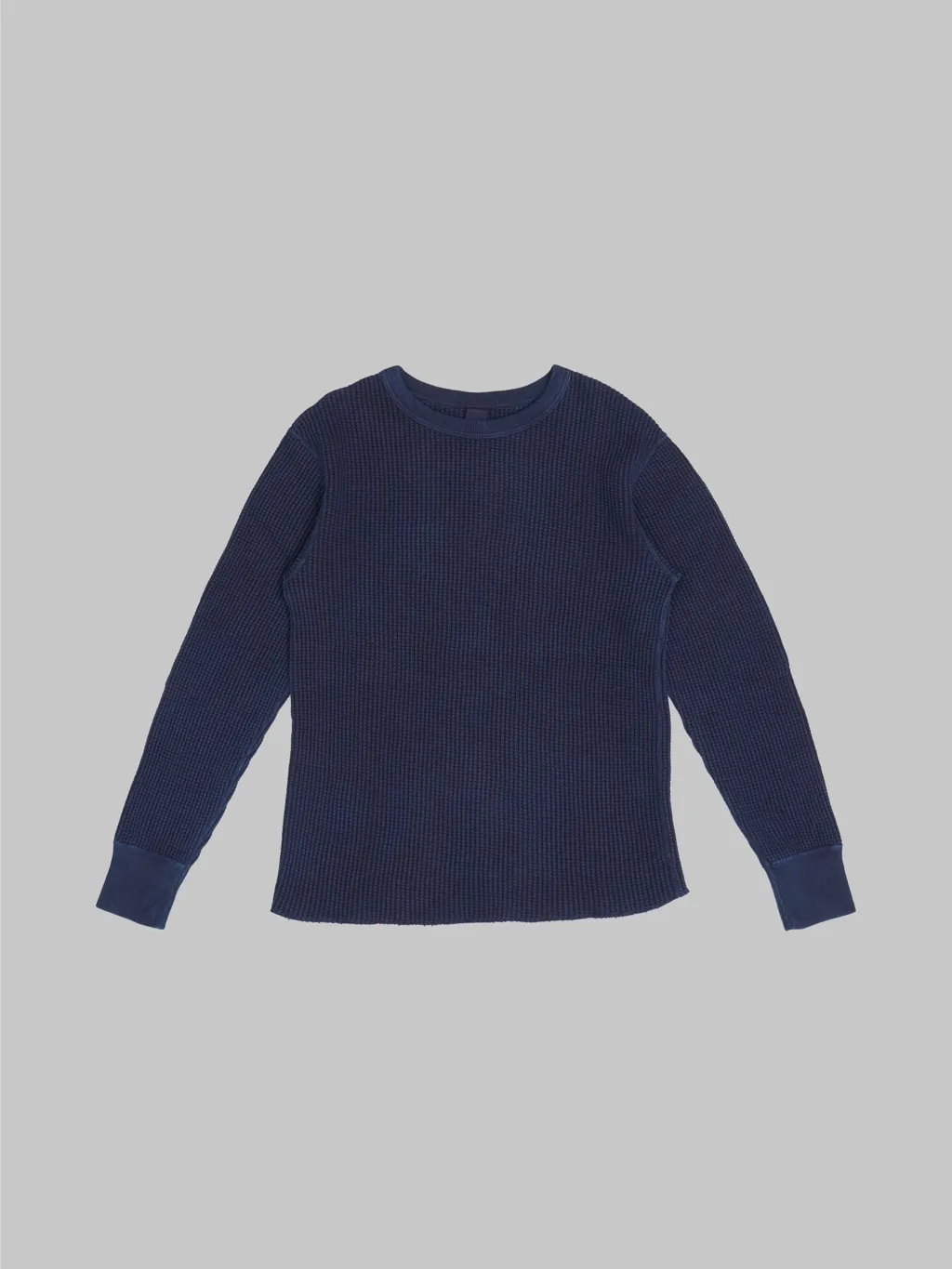 UES Thermal Big Waffle T-Shirt Indigo
