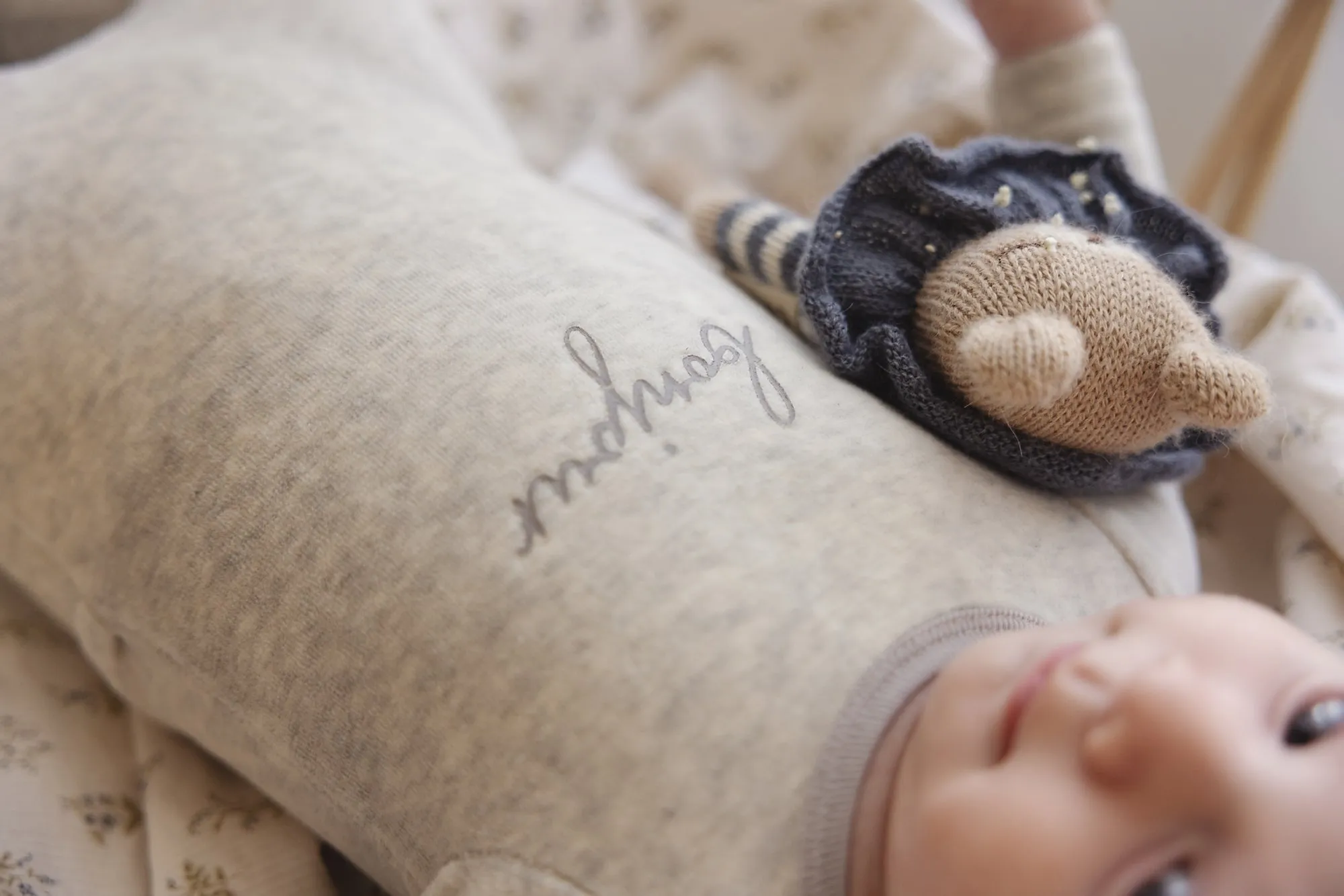 Velour Bonjour Footie Set