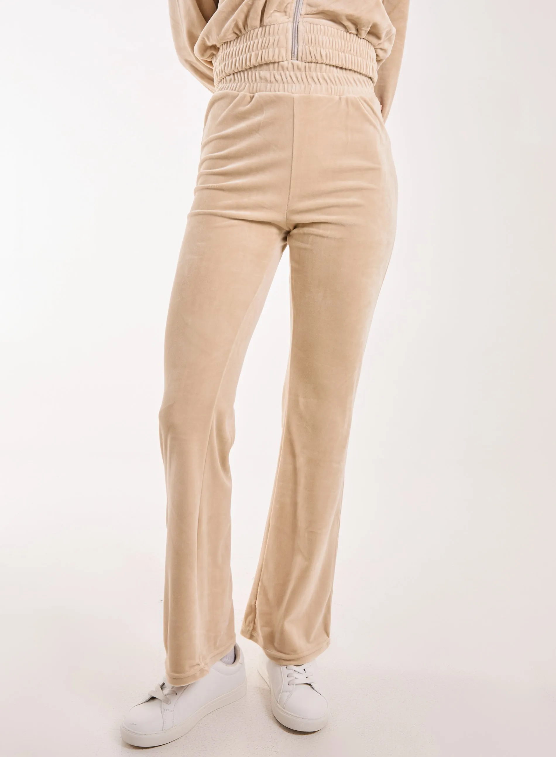 Velour Flare Joggers