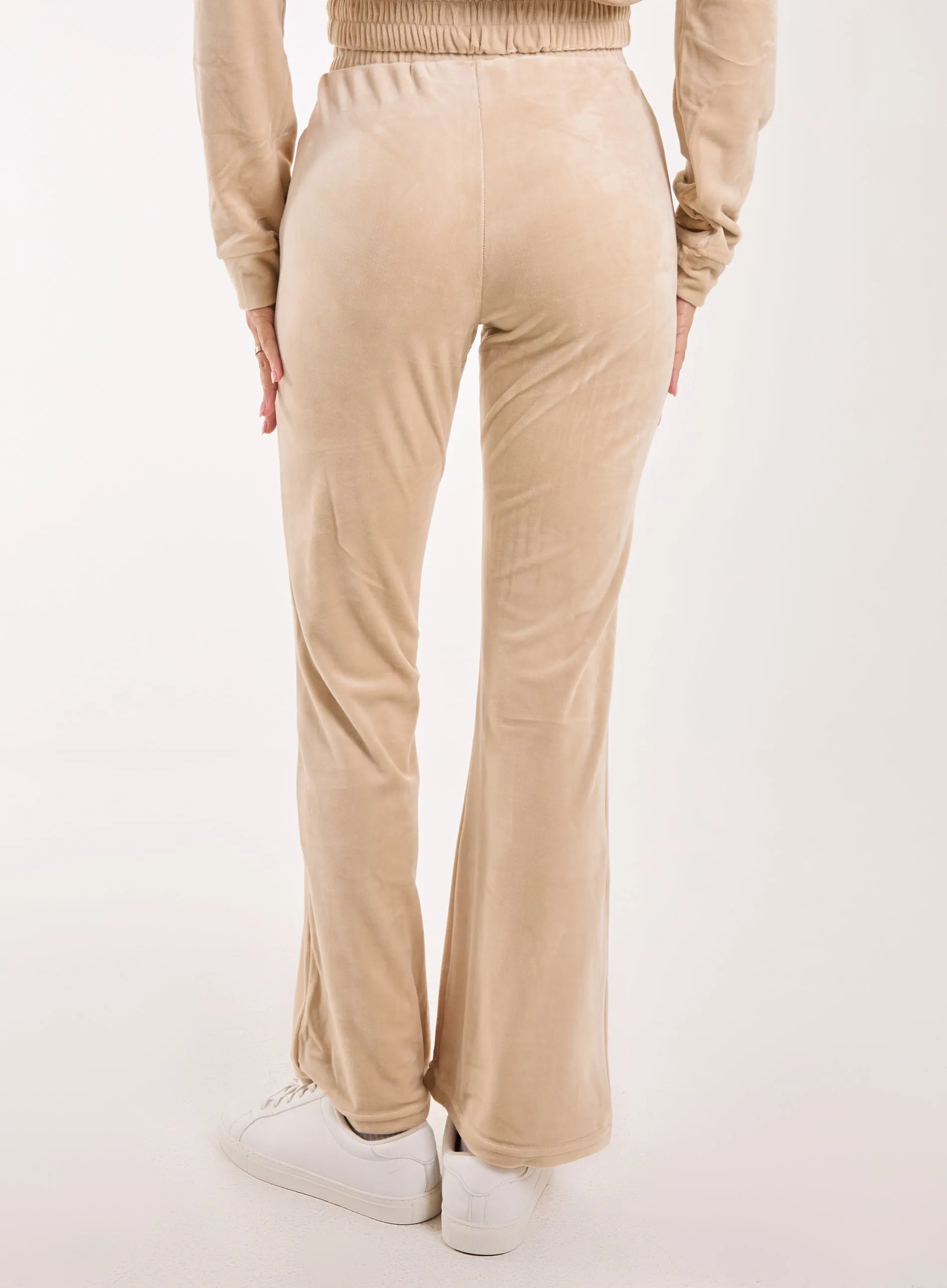 Velour Flare Joggers