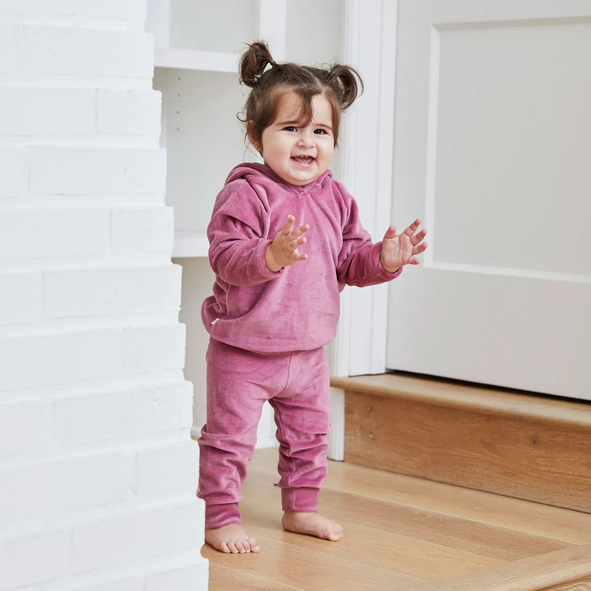 Velour Hoodie and Jogger Sets