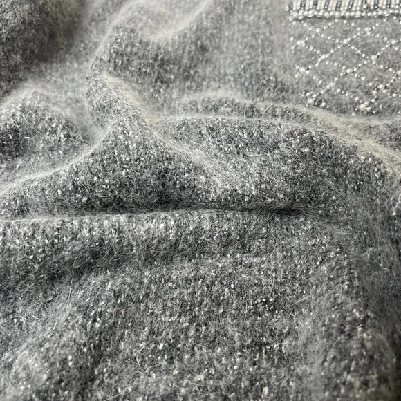 VINTAGE IB‎ Diffusion Silk Blend  Pearl Embellished Sweater Size Medium