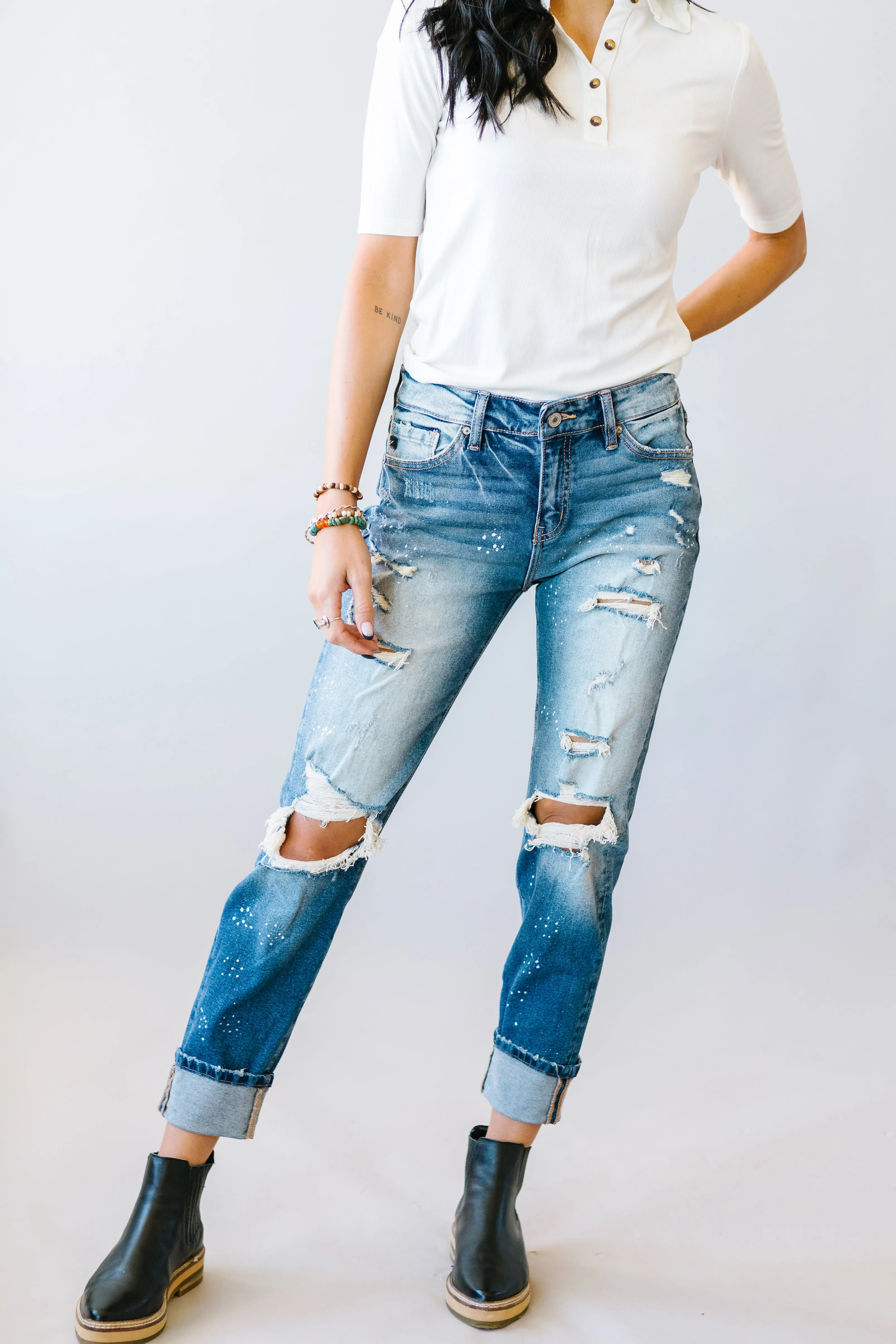 What A Feeling Boyfriend Denim by Kancan