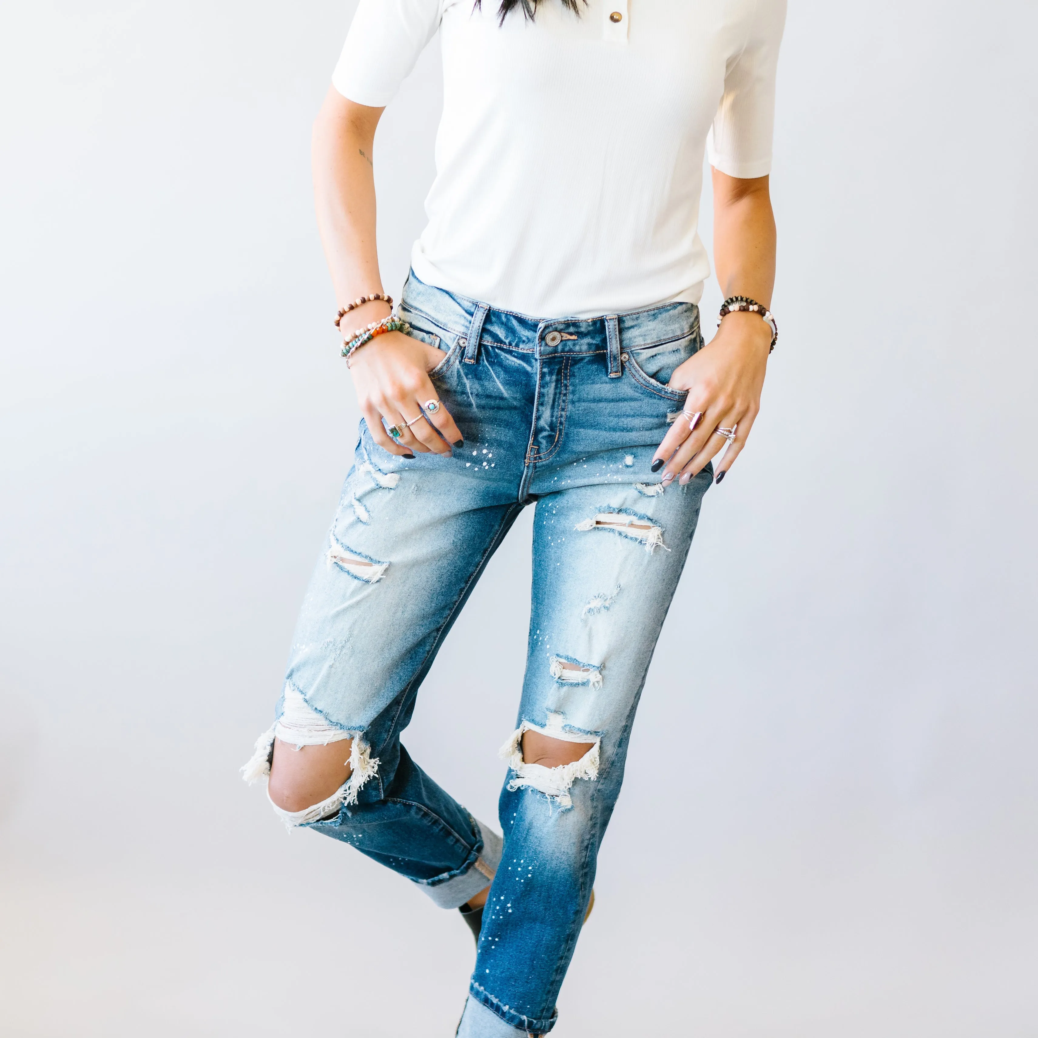 What A Feeling Boyfriend Denim by Kancan