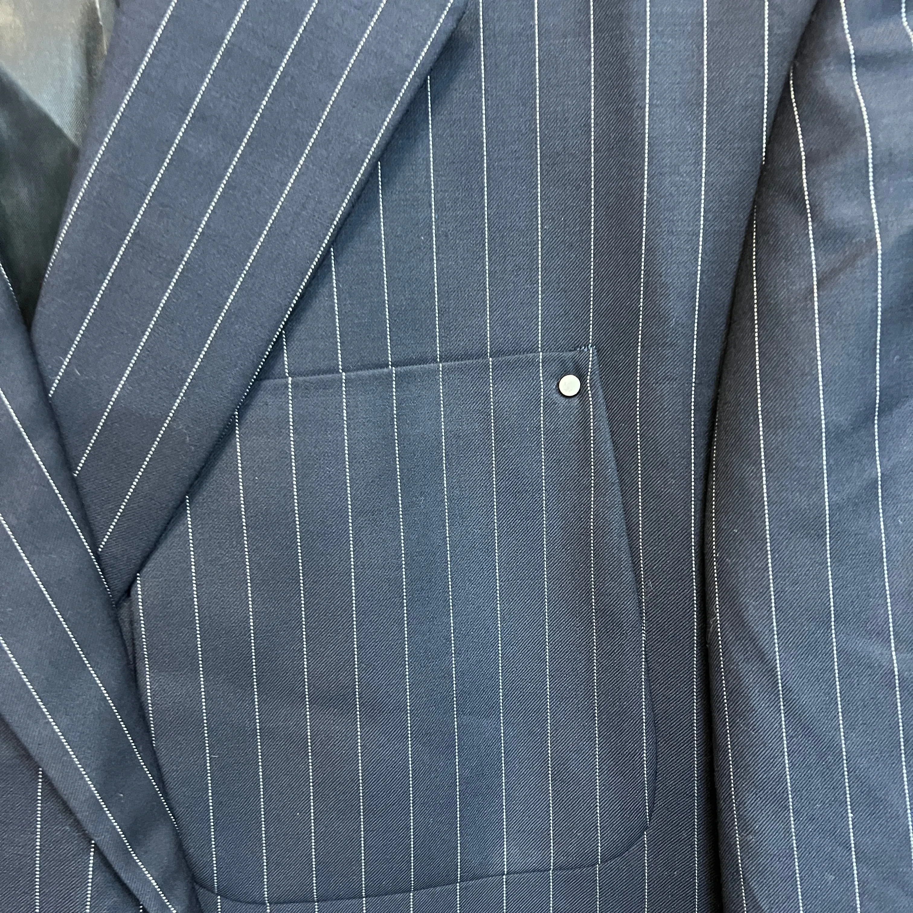 WYNN HAMLYN pinstriped blazer