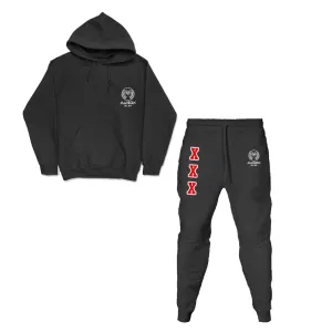 X-Rated MDJ Jogger Set Black