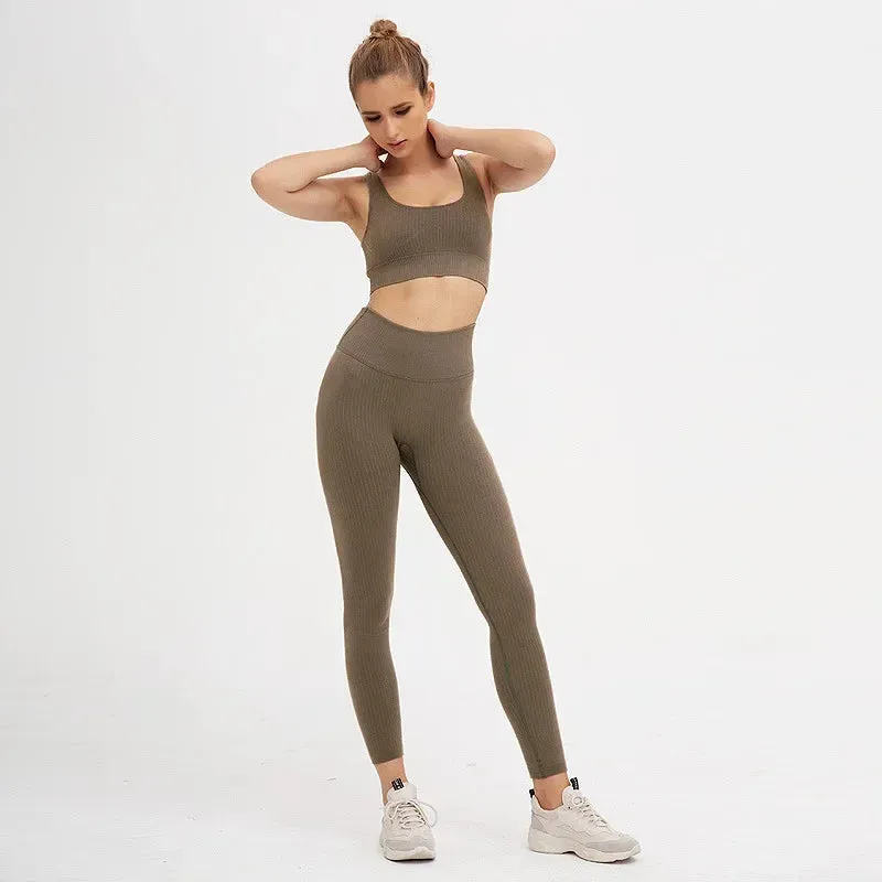 Yoga Seamless Bra and Leggings Sets