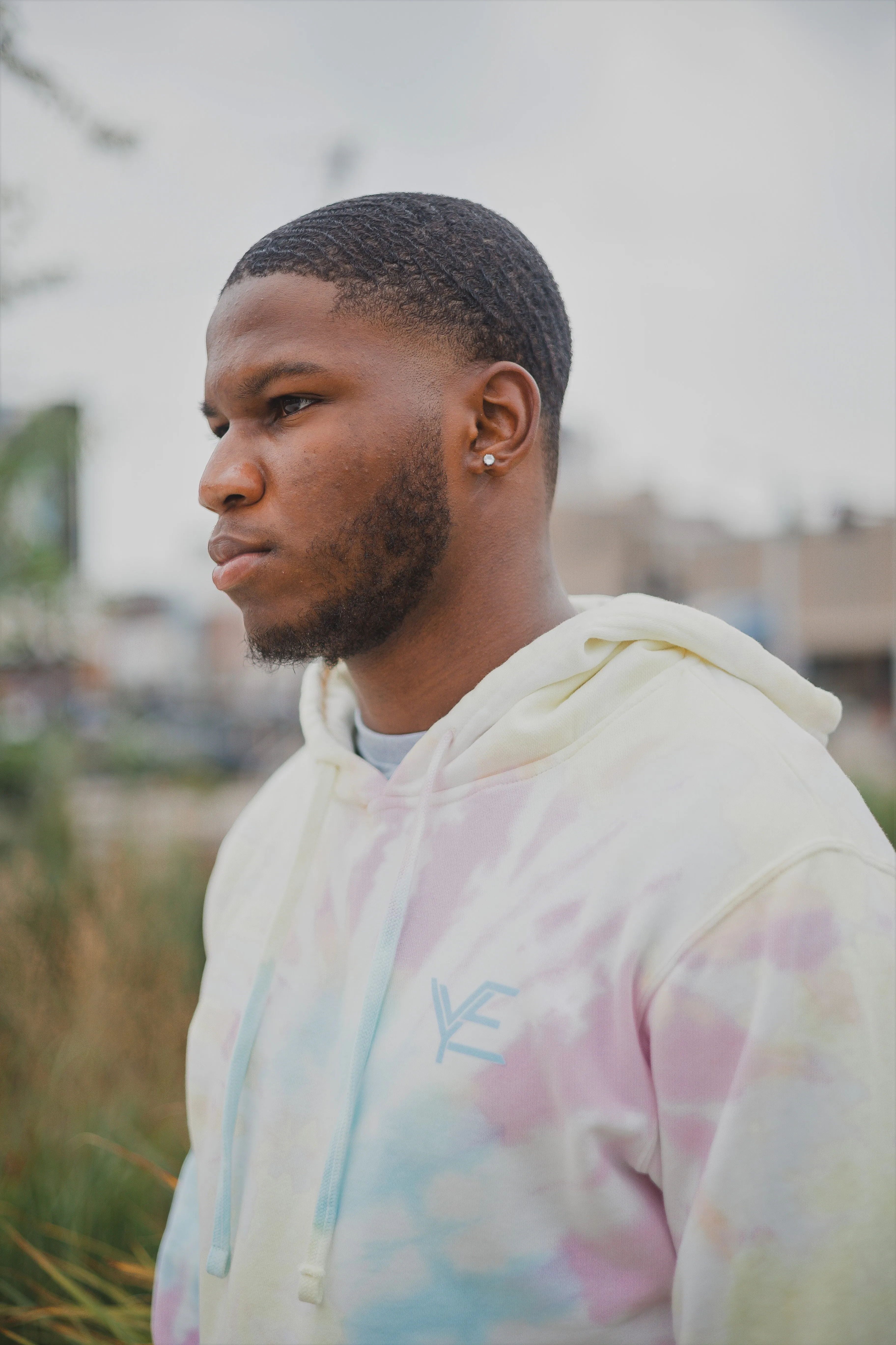 YVE Unisex Hoodie "Sunset Swirl"