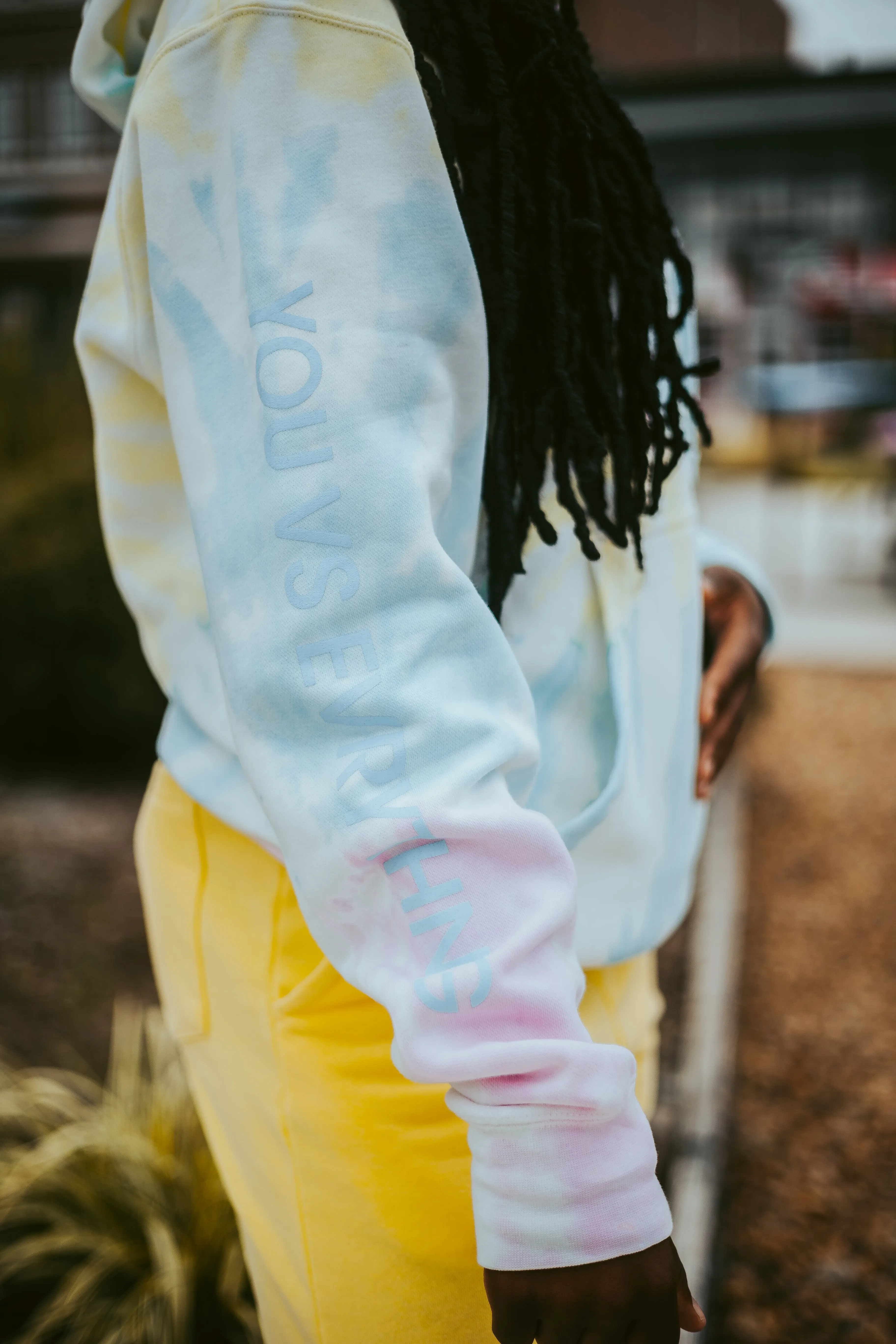 YVE Unisex Hoodie "Sunset Swirl"